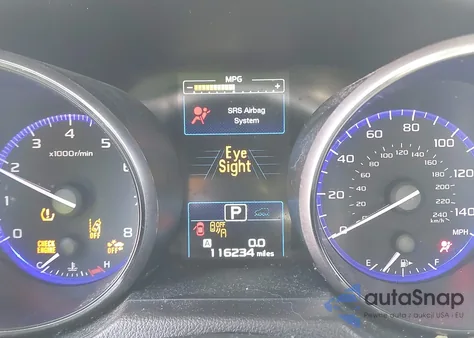 2016 Subaru Outback 2.5I Limited из США, поврежденный, VIN 4S4BSANC9G3291310